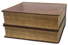 John Latham 2-Volume Set of ''A General Synopsis of Birds'' -- First Edition Published 1783-1785 With All 75 Hand-Colored Plates Present & Original Binding